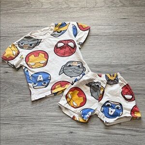 Disney Marvel Set Iron Man, Spider Man, Thor and Captain America